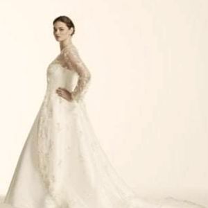Fall David bridal wedding dress
